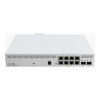 MikroTik MikroTik CSS610-8P-2S+IN - switch - 8 portar - smart - rackmonterbar