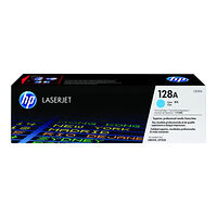 Hewlett-Packard HP 128A - cyan - original - LaserJet - tonerkassett (CE321A)