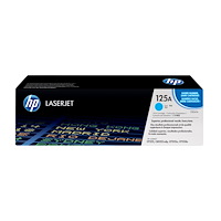 Hewlett-Packard HP 125A - cyan - original - LaserJet - tonerkassett (CB541A)