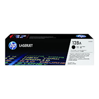 Hewlett-Packard HP 128A - svart - original - LaserJet - tonerkassett (CE320A)
