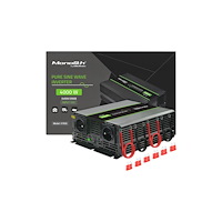 Qoltec Qoltec Monolith - DC-AC-omriktare - ren sinusvåg - 4000 Watt