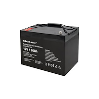 Qoltec Qoltec - larmsystembatteri - AGM, 12 V, 23,5 kg - Bly-syra - 80 Ah