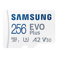 SAMSUNG Samsung EVO Plus MB-MC256S - flash-minneskort - 256 GB - mikroSDXC UHS-I