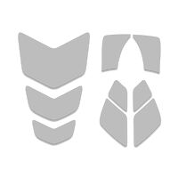 Guardio Armet Reflective Tape Helmet Accessories Silver Unisex