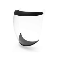 Guardio Theia FullFace Visor Helmet Acc Transparent Unisex