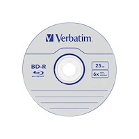 VERBATIM Verbatim DataLife - BD-R x 50 - 25 GB - lagringsmedier