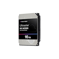 Western Digital WD Ultrastar DC HC555 - hårddisk - datacenter - 16 TB - SAS 12Gb/s
