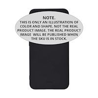 ONSALA Back Silicone Touch Recycled Samsung Galaxy S25 Edge Black