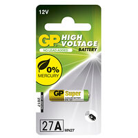GP Super Alkaline Battery 27A 1-pack