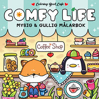 Legind A/S Comfy Life. Mysig och gullig Cozy Coloring målarbok från Coloring Book Cafe (häftad)