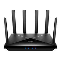 Cudy Cudy P5 - trådlös router - WWAN - Wi-Fi 6 - 5G, 4G - skrivbordsmodell, väggmonterbar