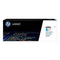 Hewlett-Packard HP 659X - cyan - original - LaserJet - tonerkassett (W2011X)