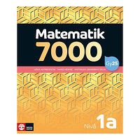 Lena Alfredsson Matematik 7000 nivå 1a Gul (häftad)