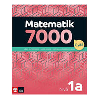Lena Alfredsson Matematik 7000 nivå 1a Röd (häftad)