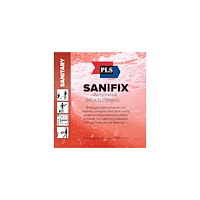 PLS Etikett PLS Brukslösning Sanifix 100/rl
