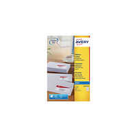 AVERY Etikett AVERY QuickDRY 63,5x33,9 600/fp