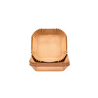 Scandinavian Collection Scandinavian Collection - Airfryer paper moulds, square - 100 pcs