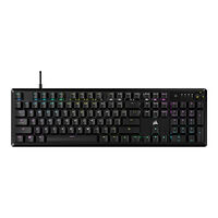 Corsair CORSAIR K70 CORE RGB - tangentbord - mekaniskt, gaming - 100% full size - QWERTY - amerikansk - svart Inmatningsenhet