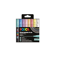 POSCA POSCA PC-1M 8 st. soft colors
