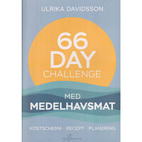 Ulrika Davidsson 66 Day Challenge med medelhavsmat (bok, danskt band)