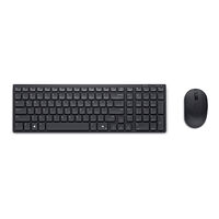 DELL Dell Pro Compact Silent Keyboard and Mouse - KM555 - sats med tangentbord och mus - QWERTY - hela norden - svart Inmatni...