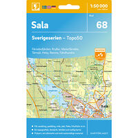 Kartförlaget 68 Sala Sverigeserien Topo50