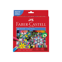 FABER-CASTELL Faber-Castell CASTLE Special Edition - färgpenna - olika klara färger (paket om 60)