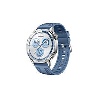 Huawei Technologies Huawei Watch GT 5 - rostfritt stål - smart klocka med vävd rem - blå
