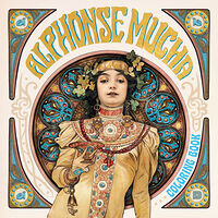 Dokument Press Alphonse Mucha Coloring Book (häftad, eng)