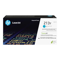 Hewlett-Packard HP 213Y - Extra lång livslängd - cyan - original - LaserJet - tonerkassett (W2131Y)