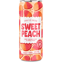 Spirit of Sweden Sweet Peach Läsk 33 cl