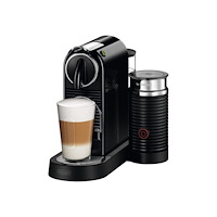 Delonghi De'Longhi Nespresso CitiZ EN 267.BAE - kaffemaskin med mjölkskummare - 19 bar - svart