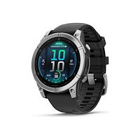 Garmin Garmin fēnix E - rostfritt stål - sportklocka med band - svart - 16 GB