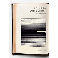 Jon Helgason Censur på gott och ont (RJ 2025: Rättvisa) (bok, danskt band)