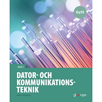 Jörgen Johnsson Dator- och kommunikationsteknik 1, faktabok, Gy25 (häftad)