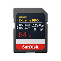 SANDISK SDXC Extreme Pro 64GB 300MB/s UHS-II V90
