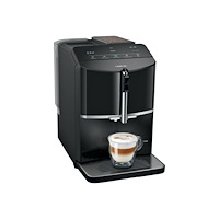 Siemens Siemens EQ.300 TF301E19 - automatisk kaffekokare med mjölkskummare - 15 bar - pianosvart