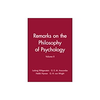John Wiley And Sons Ltd Remarks on the Philosophy of Psychology, Volume II (häftad, eng)