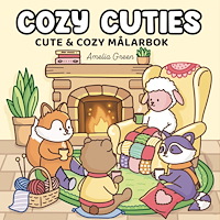 Amelia Green Cozy Cuties. Cute & Cozy målarbok (häftad)