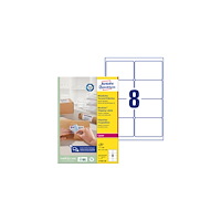 AVERY Etikett AVERY Lab 99,1x67,7mm 800/fp