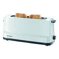 Severin SEVERIN START AT 2232 - brödrost - vit / grå