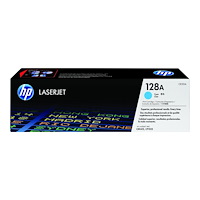 Hewlett-Packard HP 128A - cyan - original - LaserJet - tonerkassett (CE321A)