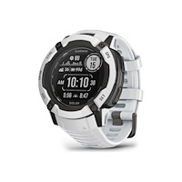 Garmin Garmin Instinct 2X Solar - fiberförstärkta polymerer - Ja smart klocka med band - 64 MB - whitestone