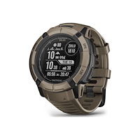 Garmin Garmin Instinct 2X Solar Tactical Edition - fiberförstärkta polymerer - Ja smart klocka med band - 64 MB - coyote tan