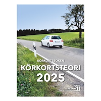 Svea Trafikutbildning Körkortsboken Körkortsteori 2025 (häftad) (Skadad)