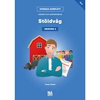 Jonny Lindén Svenska Komplett – Läsning och läsförståelse åk 2 – Stöldvåg blå bok (häftad)
