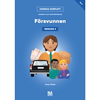 Jonny Lindén Svenska Komplett – Läsning och läsförståelse åk 3 – Försvunnen blå bok (häftad)