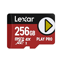 LEXAR Lexar microSDXC Express PLAY Pro Express 7.1, R900/W600 C10 U3 UHS-I (V30) 256GB