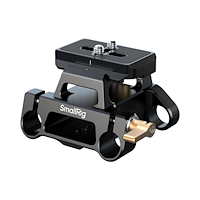 SMALLRIG SmallRig 5365 Arca-Type Mount Plate Kit with 15mm Dual Rod Clamp