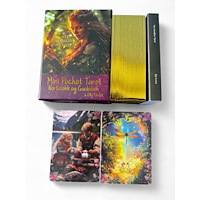 Elly Forfot Mini Pocket Tarot- kortstokk & guidebok (Norsk)